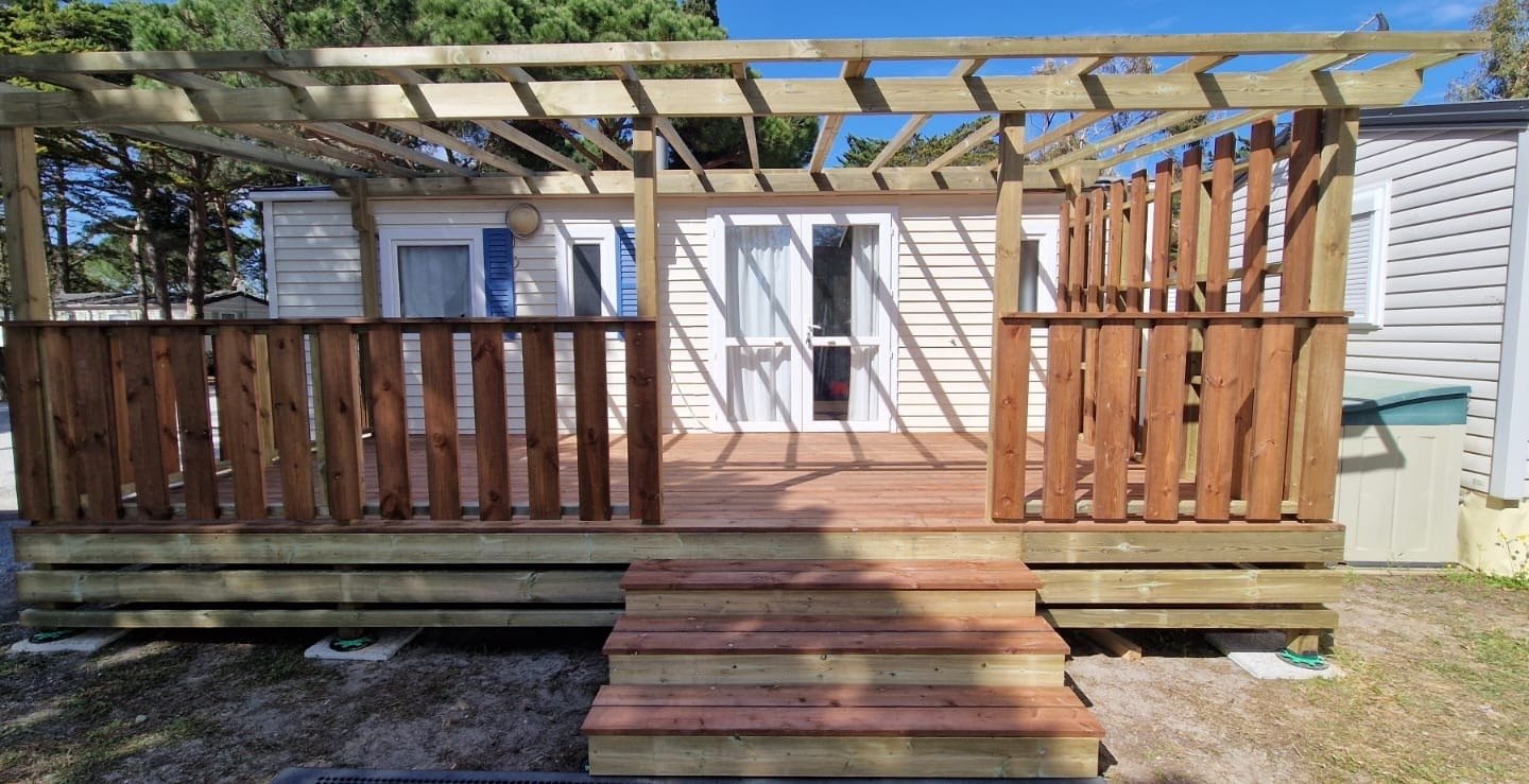 Réalisation terrasse bois CAMPIBOIS