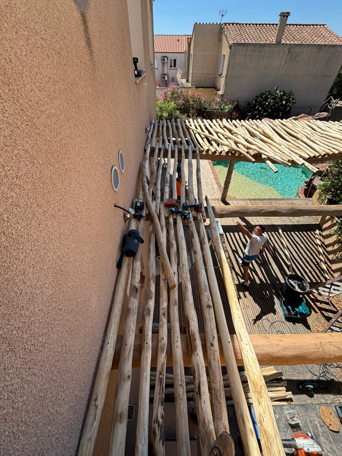 Réalisation charpente bois CAMPIBOIS